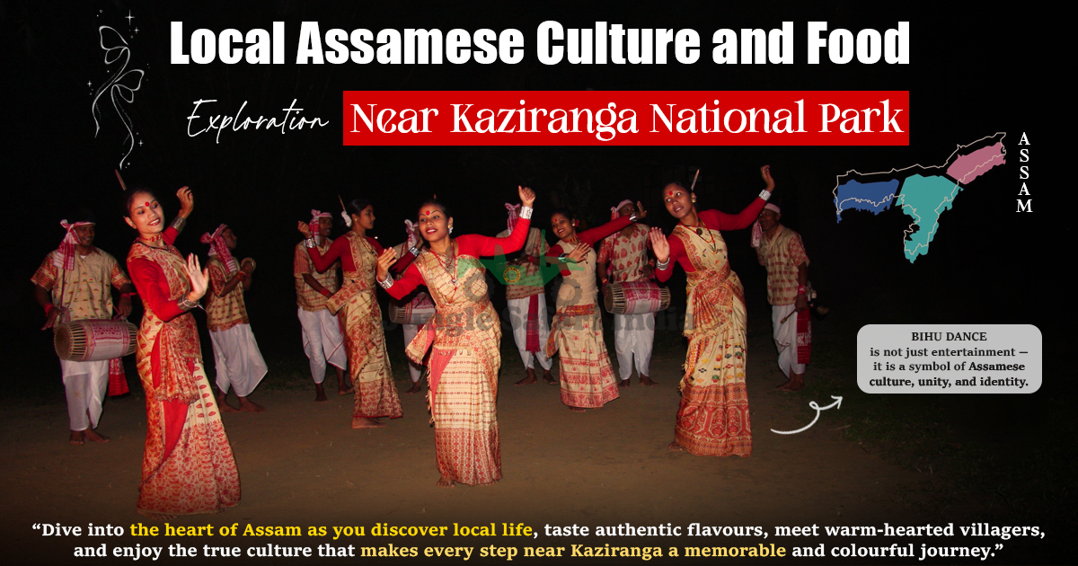 Local Assamese Culture and Food Exploration Near Kaziranga
