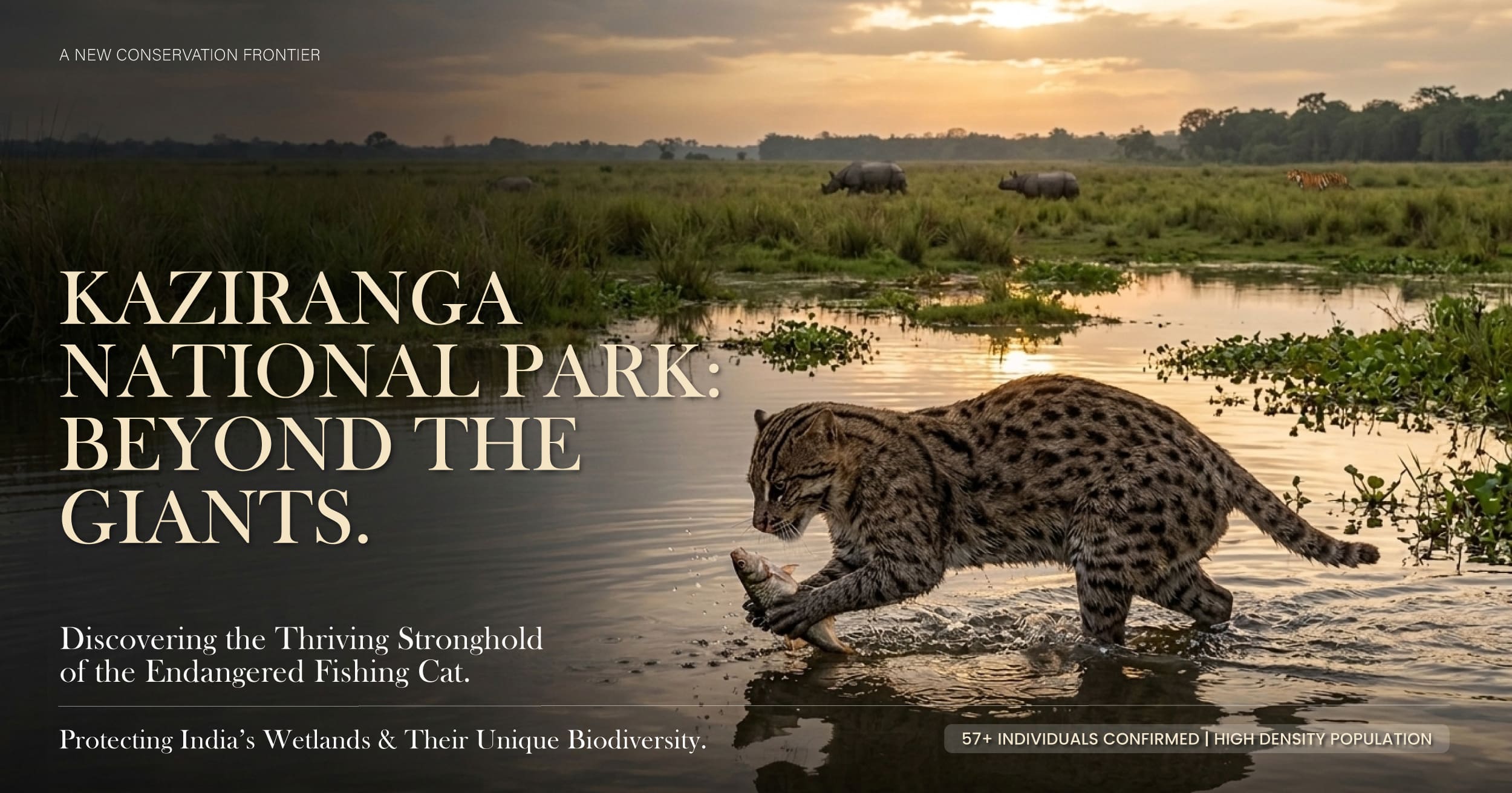 Fishing Cats In Kaziranga National Park