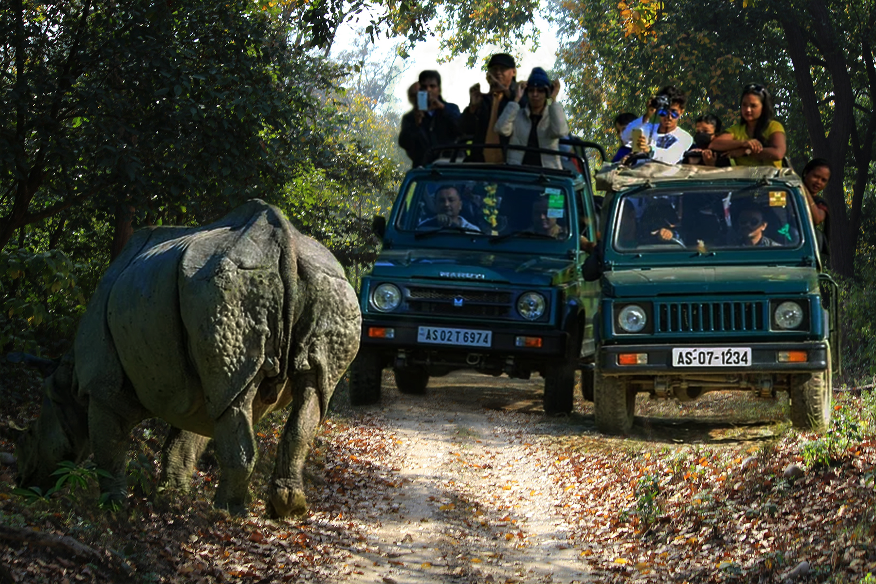 Kaziranga 3-Day Enjoyment with 2 Gypsy Safaris